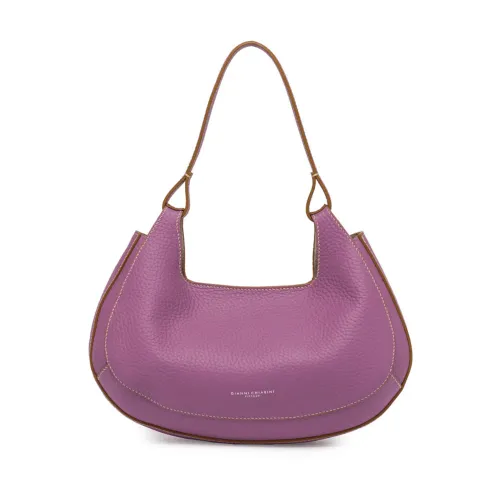 Gianni Chiarini , Argyle Purple Sabbia Cloe Handbag ,Purple female, Sizes: ONE SIZE