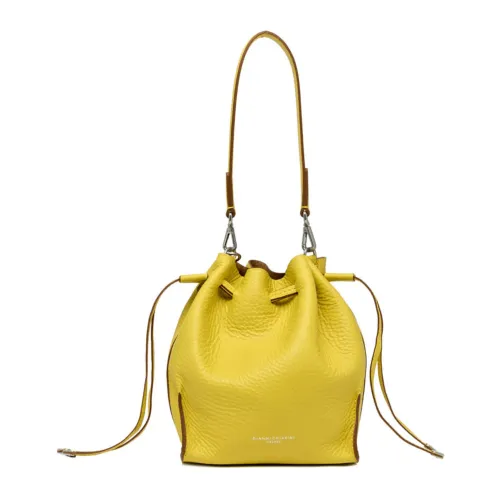 Gianni Chiarini , Women`s Bags Shoulder Bag Giallo Ss23 ,Yellow female, Sizes: ONE SIZE