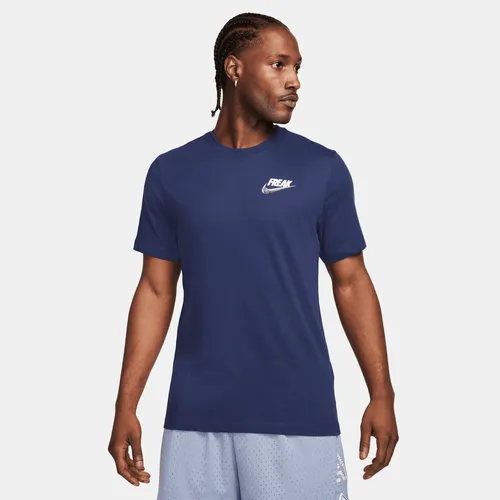 Giannis Men's Dri-FIT Basketball T-Shirt - Blue - Polyester