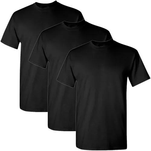 GILDAN Men's, Heavy Cotton T-shirt, Style G5000, Black