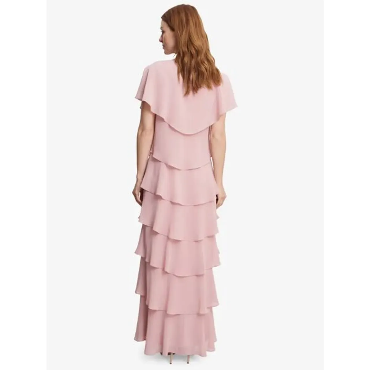 Gina Bacconi Areka Tiered Maxi Dress - Rose Pink - Female