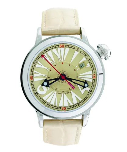 Gio Monaco : Womens 101 THS Beige Watch - One Size