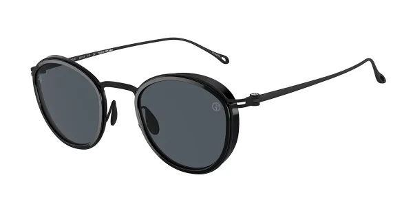 Giorgio Armani AR6148T 327787 Men's Sunglasses Black Size 46