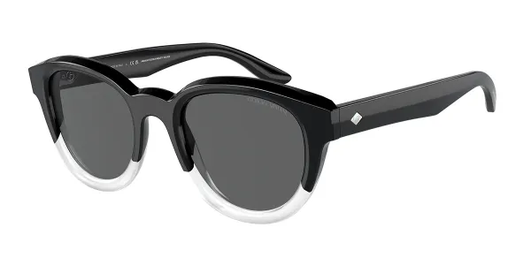 Giorgio Armani AR8181 5996B1 Women's Sunglasses White Size 49