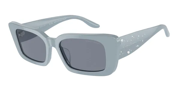 Giorgio Armani AR8214BU 608219 Women's Sunglasses Blue Size 53