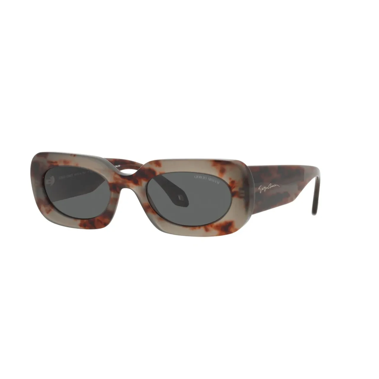Giorgio Armani , Grey Havana Sunglasses AR 8182 ,Multicolor female, Sizes: