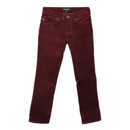 Giorgio Armani , Kids Pants by Armani ,Red female, Sizes: