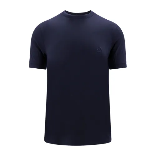 Giorgio Armani , Men`s Clothing T-Shirts Polos Blue Aw23 ,Blue male, Sizes: