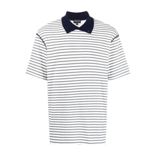 Giorgio Armani , Polo shirt ,White male, Sizes: