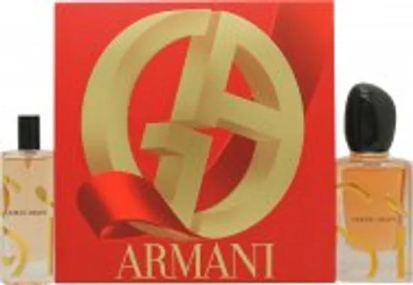 Giorgio Armani SÌ Eau De Parfum Intense Gift Set 50ml EDP + 15ml EDP