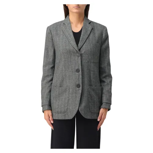 Giorgio Armani , Stylish Jackets ,Gray female, Sizes:
