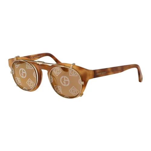 Giorgio Armani , Stylish Sunglasses 0Ar8190U ,Brown male, Sizes: