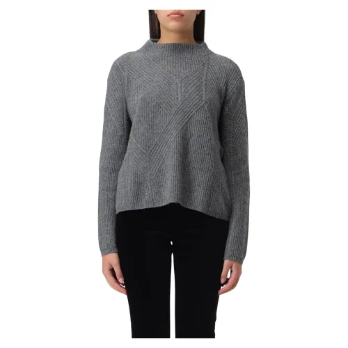 Giorgio Armani , Stylish Sweaters ,Gray female, Sizes: