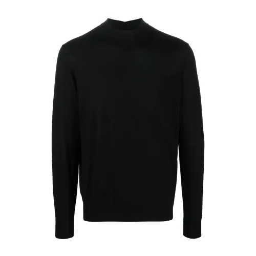 Giorgio Armani , Sweater ,Black male, Sizes: