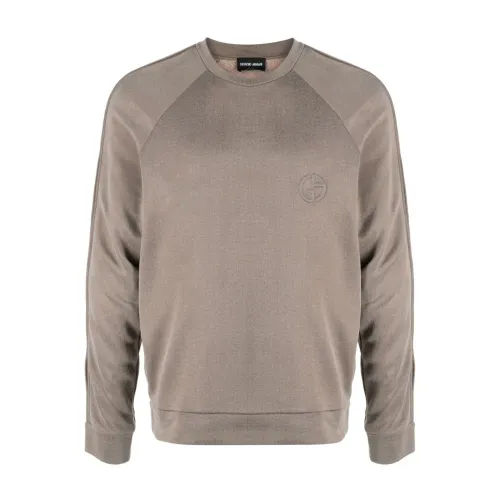 Giorgio Armani , Sweatshirt ,Beige male, Sizes: