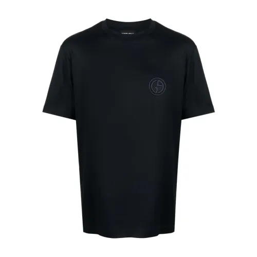 Giorgio Armani , Ubwf T-Shirt - Stylish and Comfortable ,Black male, Sizes: