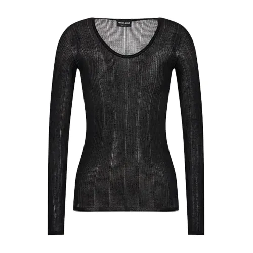 Giorgio Armani , Uc99 Sweater ,Black female, Sizes: