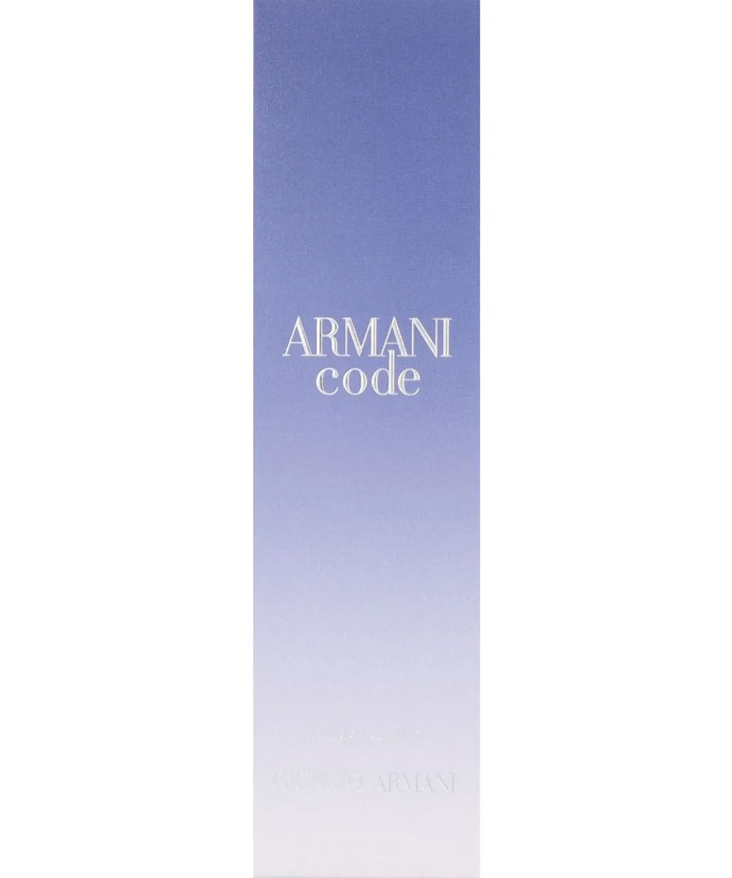 Giorgio Armani Womens Code Pour Femme Eau De Parfum 75ml - One Size