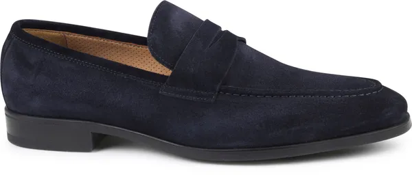 Giorgio Foslight Leather Shoe Dark Dark Blue Blue