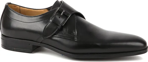 Giorgio Serrano Nero Shoe Monk Strap Black
