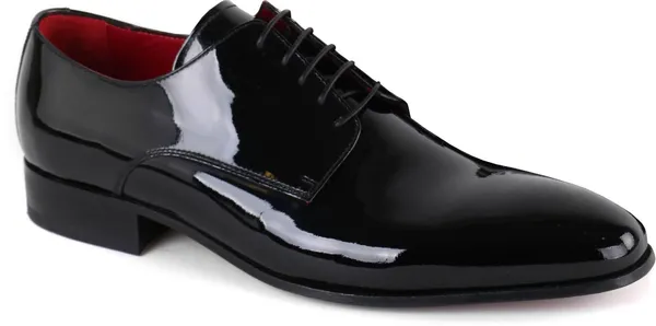 Giorgio Vernice Lace-up Shoe Black
