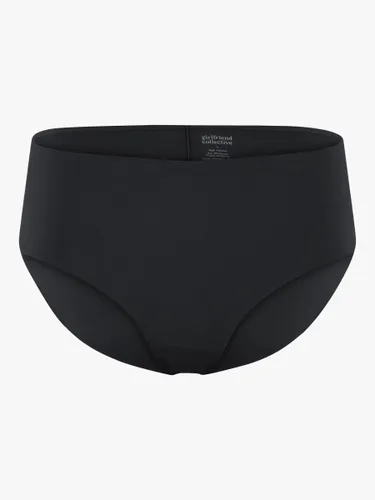 Girlfriend Collective High Rise Plain Sports Knickers - Black 2 - Female