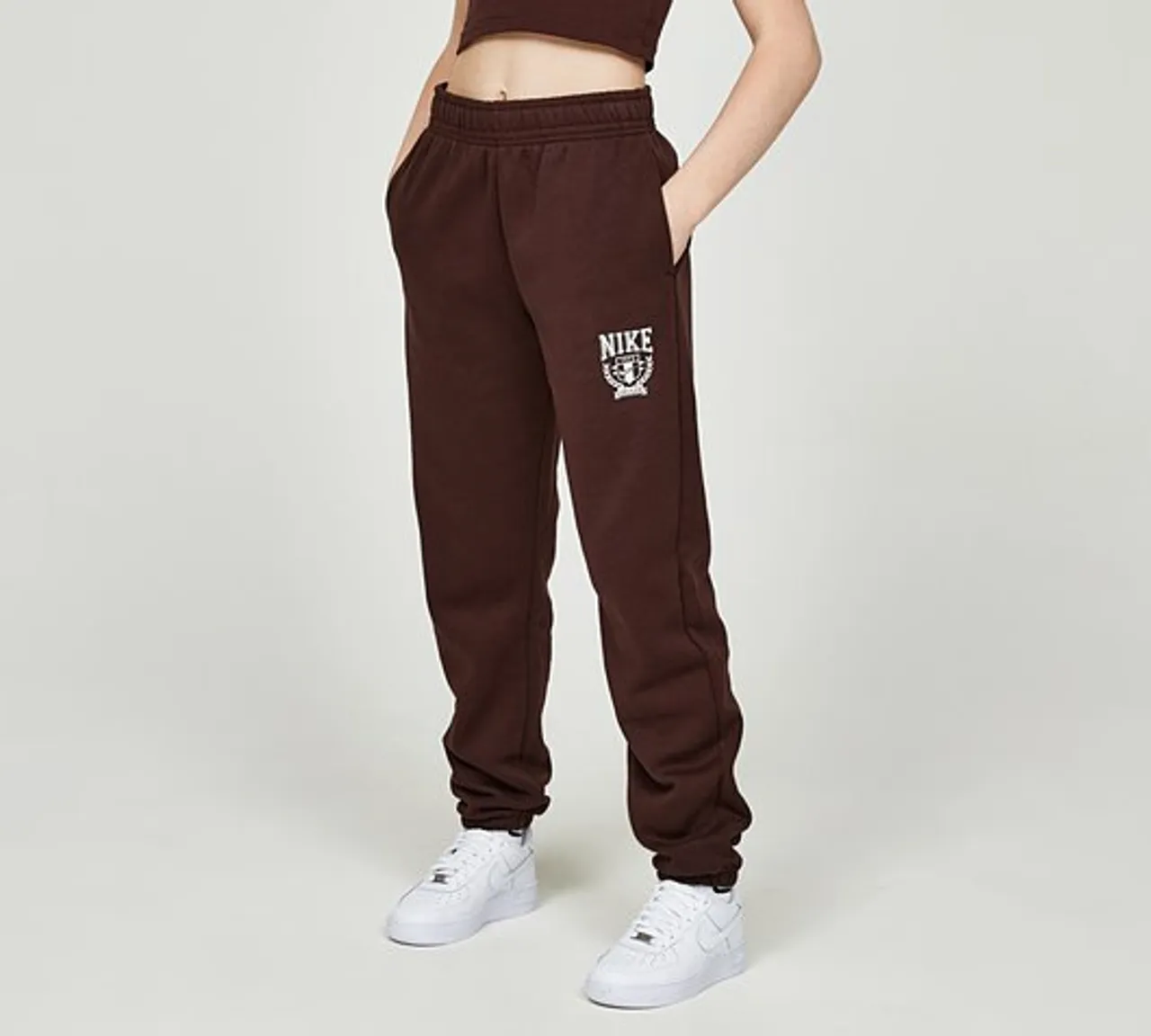 Girls Collegiate Trend Fleece Pant