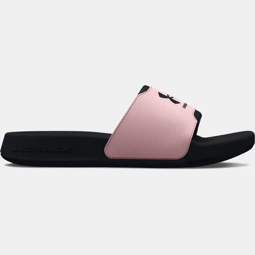 Girls'  Under Armour  Ignite Select Slides Black / Prime Pink / Black