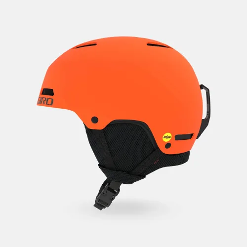 Giro Crue MIPS KidsYouth Snow Helmet - Matte Bright Orange