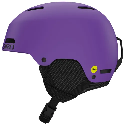 Giro Crue MIPS Youth Snow Helmet - Matte Purple - Small