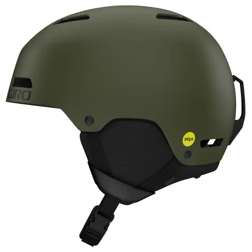 Giro Ledge FS MIPS Snow Helmet - Matte Trail Green - Small