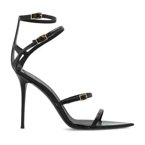 Giuseppe Zanotti , Abely heeled sandals ,Black female, Sizes: