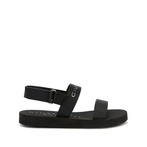 Giuseppe Zanotti , Balboa 20 sandal ,Black male, Sizes: