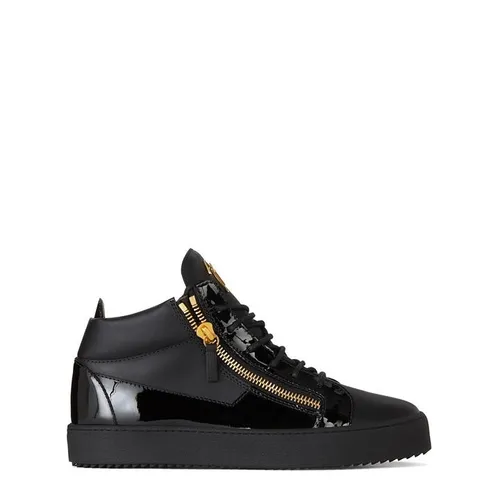 GIUSEPPE ZANOTTI May Patent High Top Top Trainers - Black