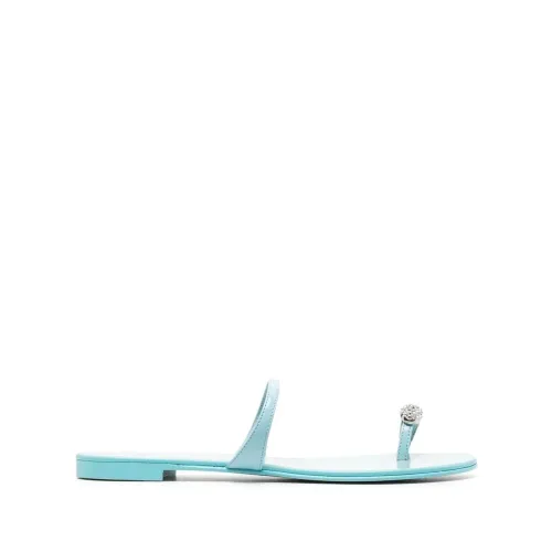 Giuseppe Zanotti , Rock sandals ,Blue female, Sizes: