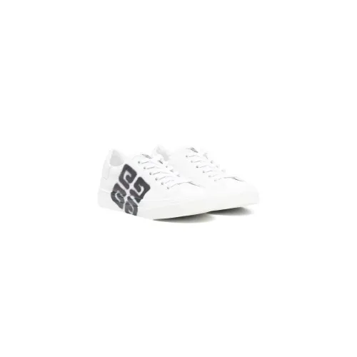 Givenchy , 4G Logo Low-Top Sneakers ,White male, Sizes: