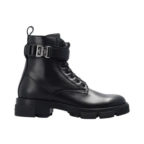 Givenchy , Ankle boots ,Black male, Sizes: