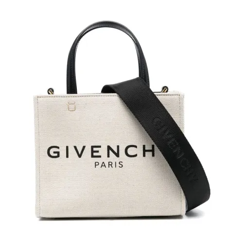 Givenchy , Beige/Black G-Tote Mini ,Beige female, Sizes: ONE SIZE