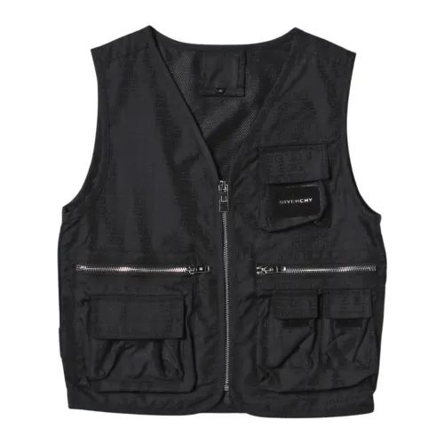 Givenchy , Black 4G Pattern Kids Jacket ,Black male, Sizes: