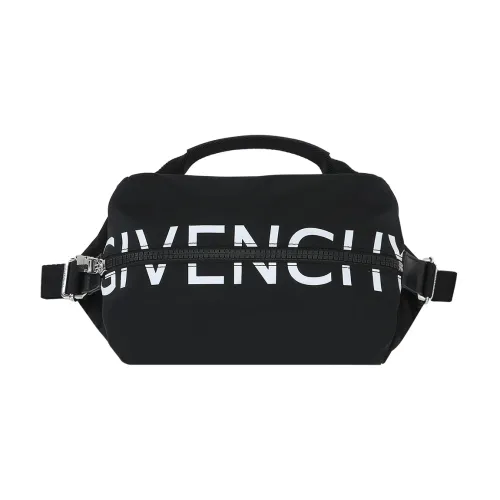 Givenchy , Black Bags with Adjustable Web Belt ,Black male, Sizes: ONE SIZE