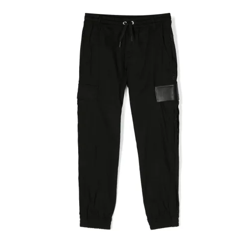 Givenchy , Black Cotton Pants ,Black male, Sizes: