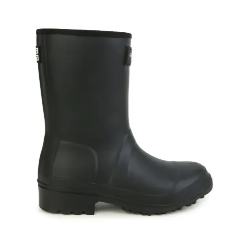 Givenchy , Black Signature 4G Rain Boots for Boys ,Black male, Sizes: