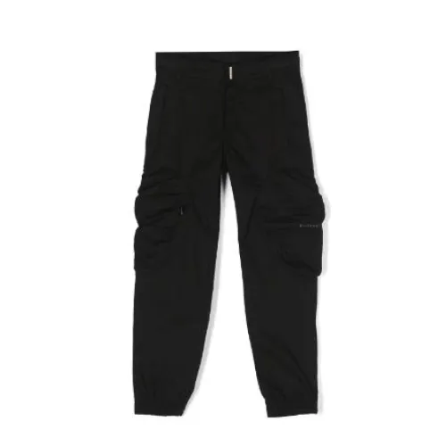 Givenchy , Black Trousers with Style/Model Name ,Black male, Sizes: