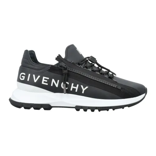 Givenchy , Black/White Spectre Zip Sneakers ,Black male, Sizes: