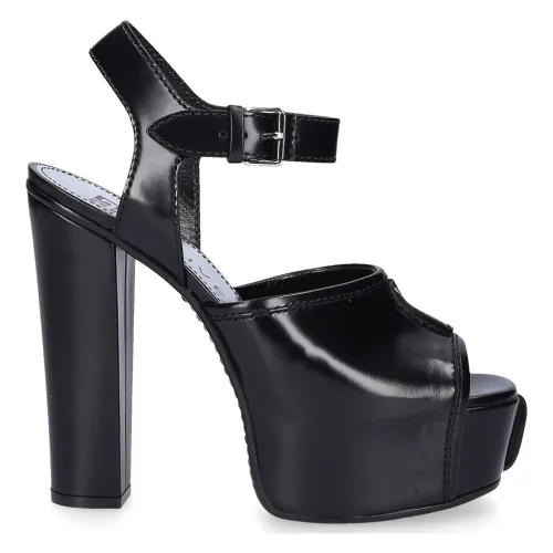 Givenchy , Budapest-inspired High Heel Sandals ,Black female, Sizes:
