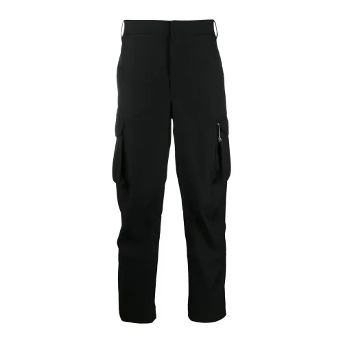 Givenchy , Cargo Pocket Tapered Pants ,Black male, Sizes: