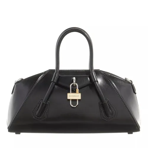 Givenchy Crossbody Bags - Mini Antigona Stretch bag in box leather - black - Crossbody Bags for ladies