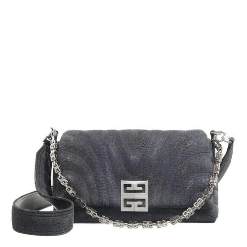 Givenchy Crossbody Bags - Small 4G Soft Bag Quilted Denim - grey - Crossbody Bags for ladies