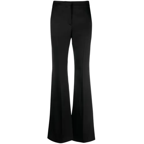 Givenchy , Elegant Flare Tailoring Pants ,Black female, Sizes:
