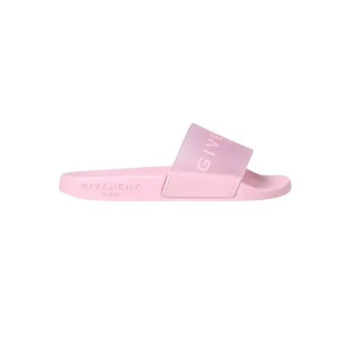 Givenchy , Elegant Pink Rubber Sandals ,Pink female, Sizes: